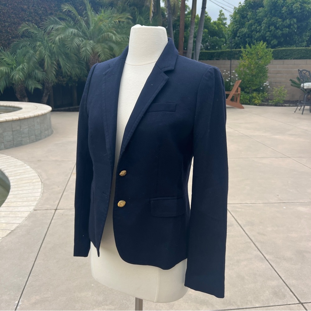 Jcrew Navy Blue Blazer Jacket